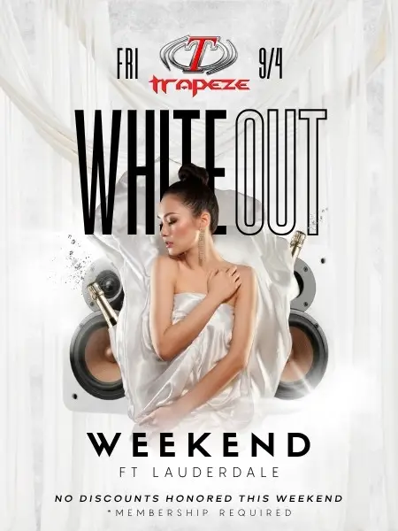 Whiteout Weekend at the Best Sex Club Atlanta and South Florida