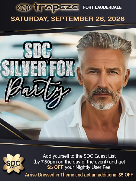 Silver Fox at the Best Sex Club Atlanta and South Florida