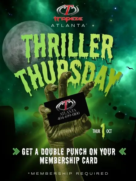 Thriller Thursday event flyer