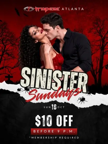 Sinister Sundays event flyer