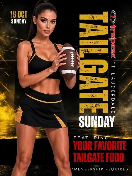 Tailgate Sunday event flyer