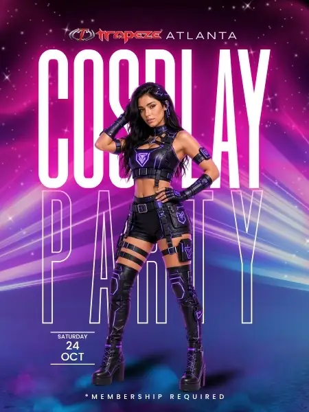 Cosplay Party event flyer