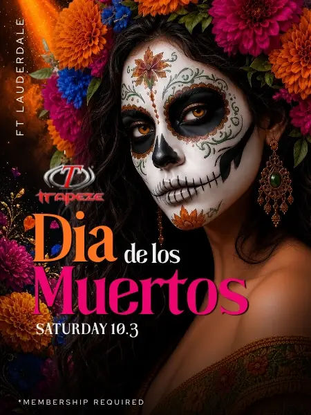 Dia de los Muertos event flyer