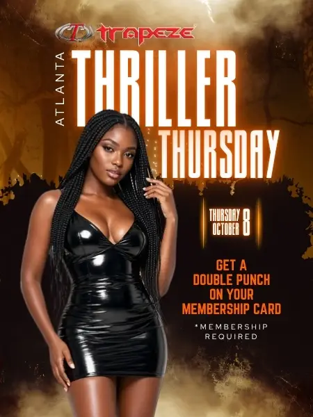 Thriller Thursday event flyer