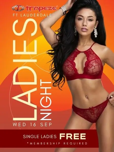 Ladies Night event flyer